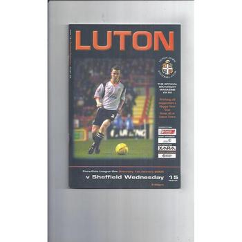 Luton Town Home Football Programmes