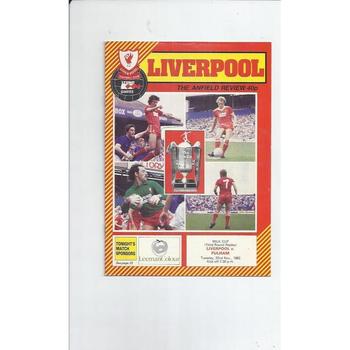 Fulham Away Football Programmes