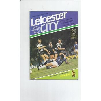 Leicester City Home Football Programmes