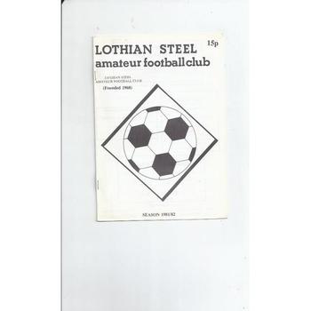 Non-League - Scottish Football Programmes