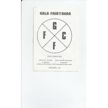 Non-League - Scottish Football Programmes