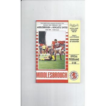 Newcastle United Away Football Programmes