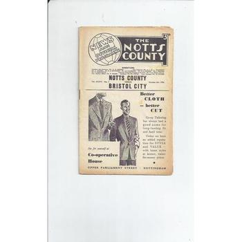 Notts County Home Football Programmes