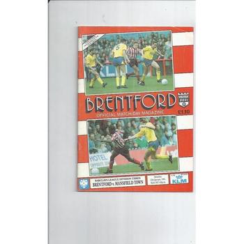 Mansfield Town Away Football Programmes