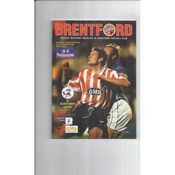 Scunthorpe United Away Football Programmes