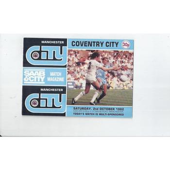 Coventry City Away Football Programmes
