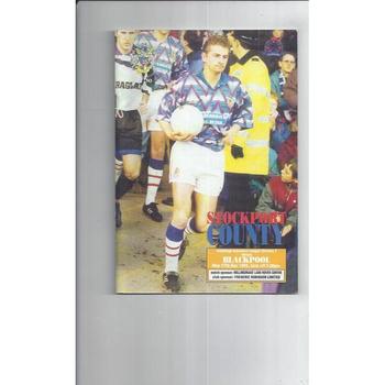 Stockport County Home Football Programmes