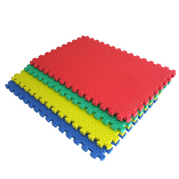 8 Sided Plastic Baby Playpen with Playmats (Blue)