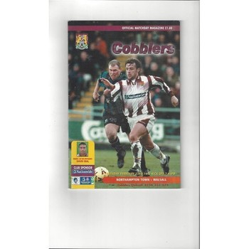Northampton Town Home Football Programmes