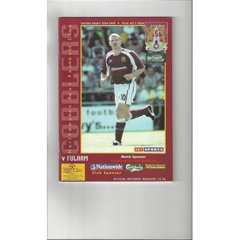 Northampton Town Home Football Programmes