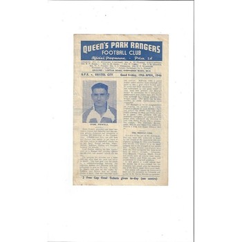 Queens Park Rangers Home Football Programmes
