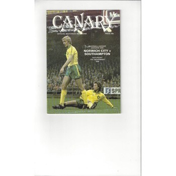 Southampton Away Football Programmes