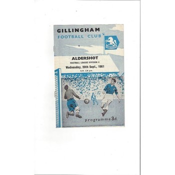 Gillingham Home Football Programmes