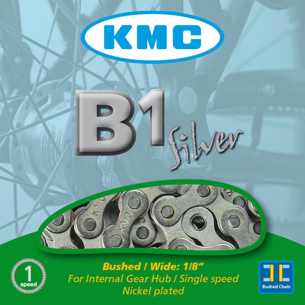 KMC B1 Chain for Single Speed Bikes Bike Pro Racing Bike Servicing