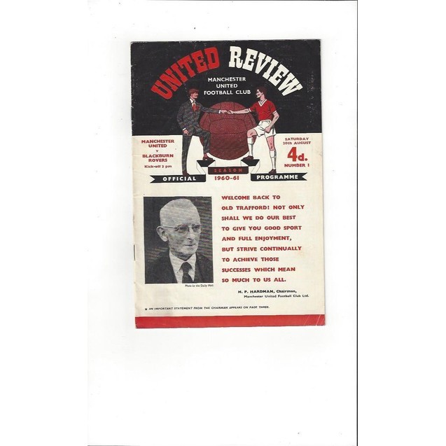 Blackburn Rovers Away Football Programmes