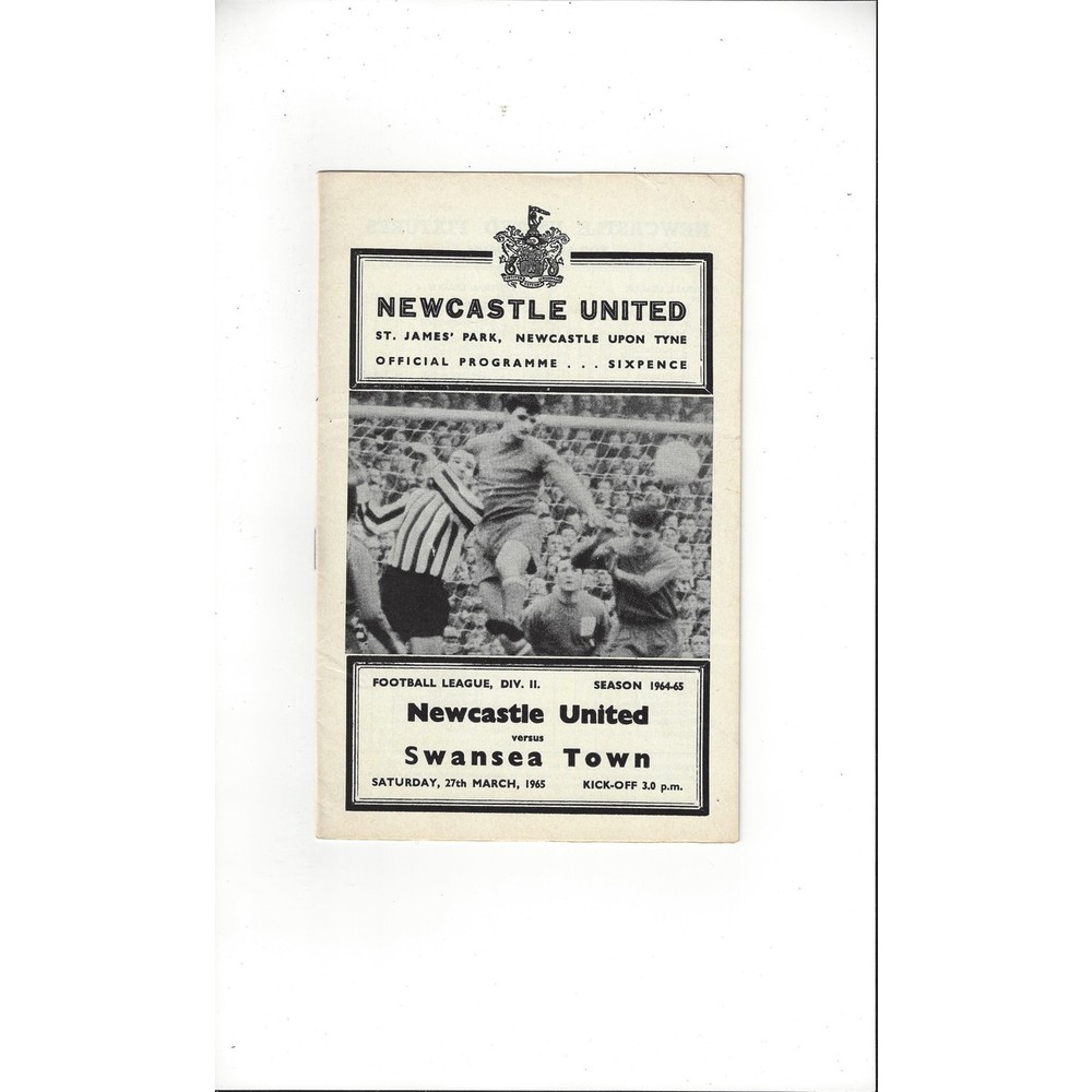 Newcastle United Home Football Programmes
