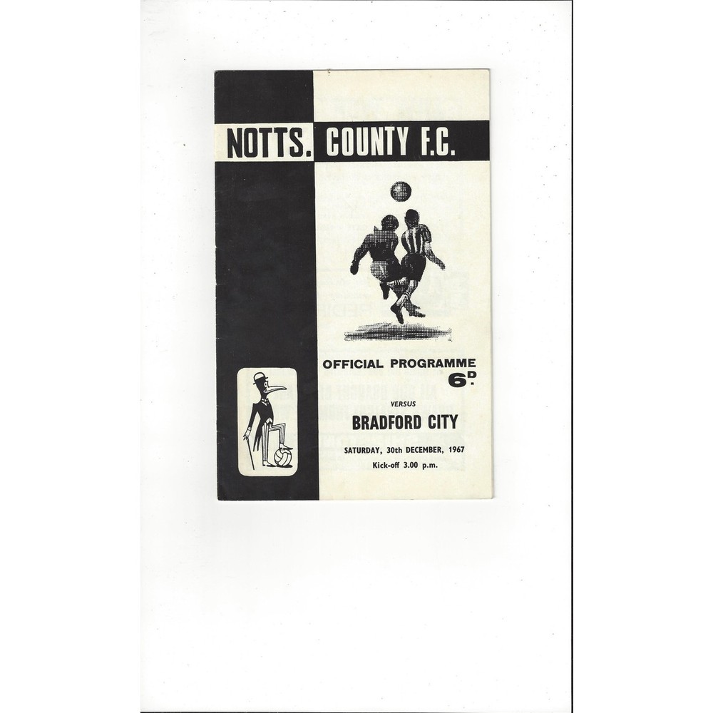 Notts County Home Football Programmes