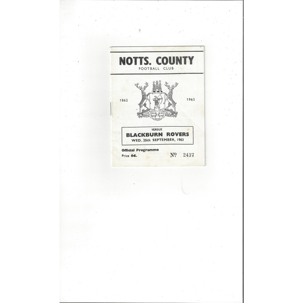 Blackburn Rovers Away Football Programmes