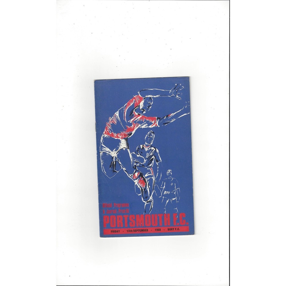 Portsmouth Home Football Programmes