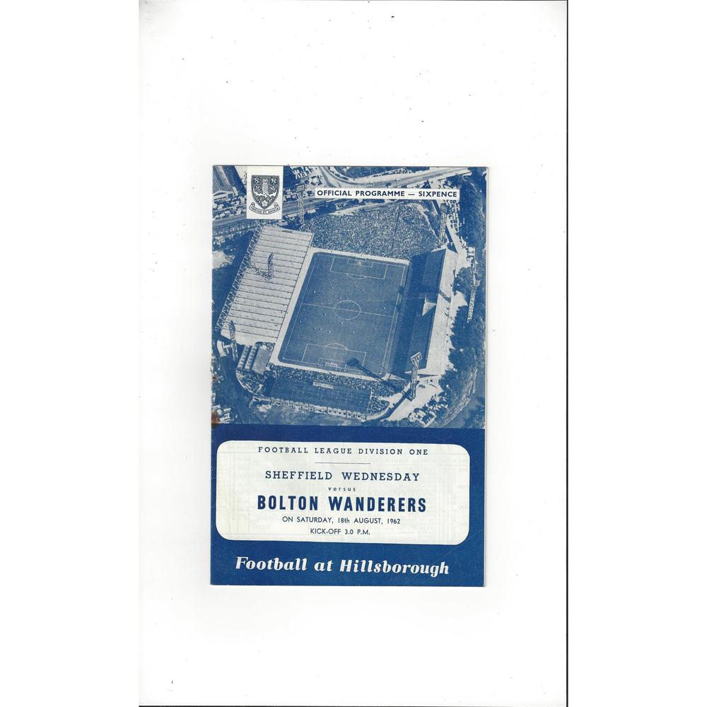 Sheffield Wednesday Home Football Programmes