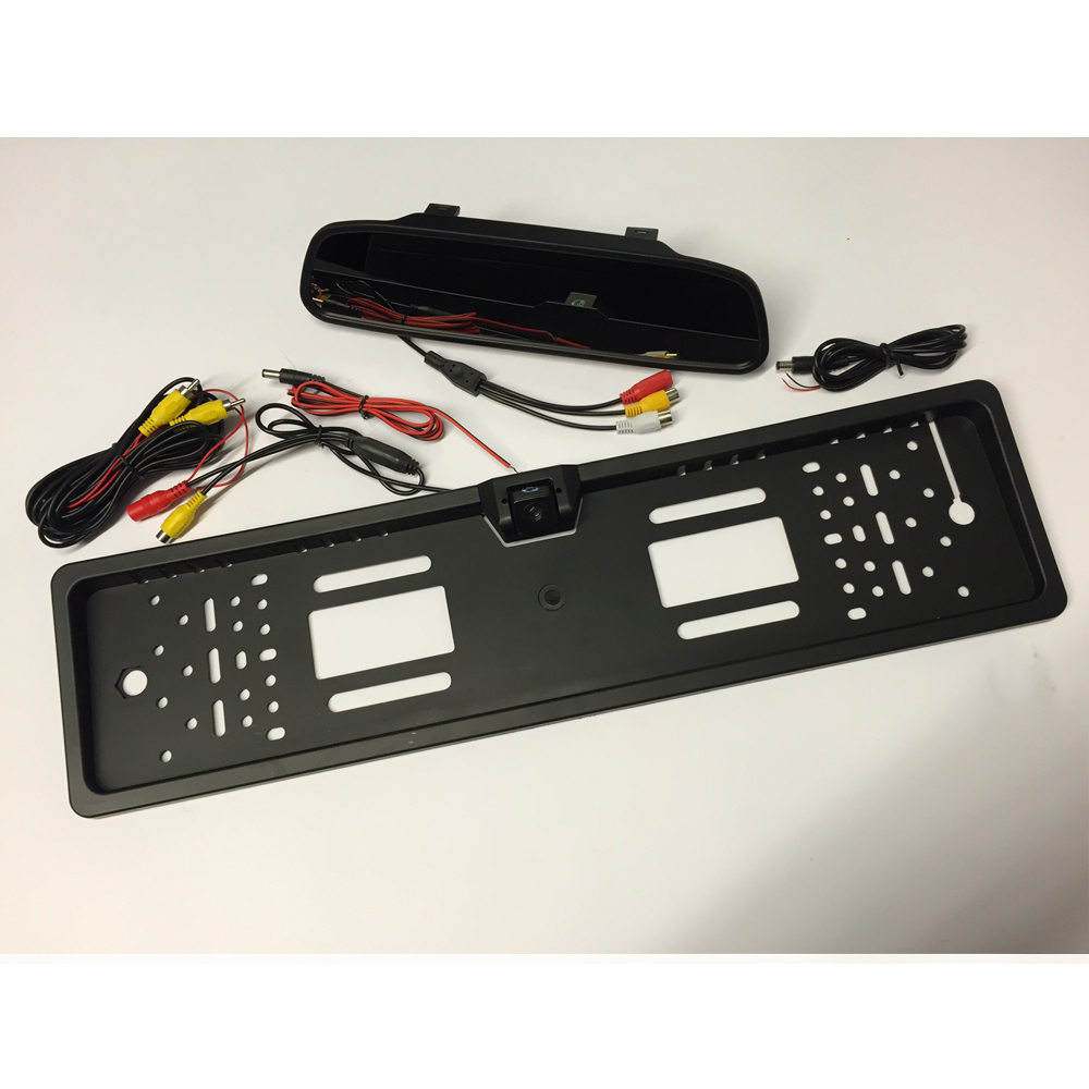 4.3'' Rear View Mirror Monitor & Licence Plate Camera PM990