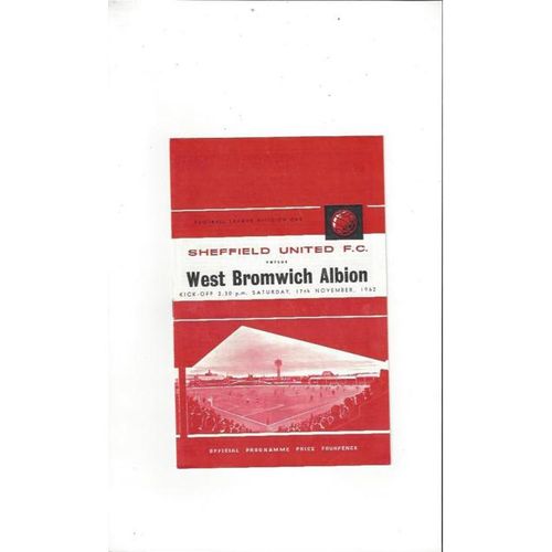 Sheffield United Home Football Programmes