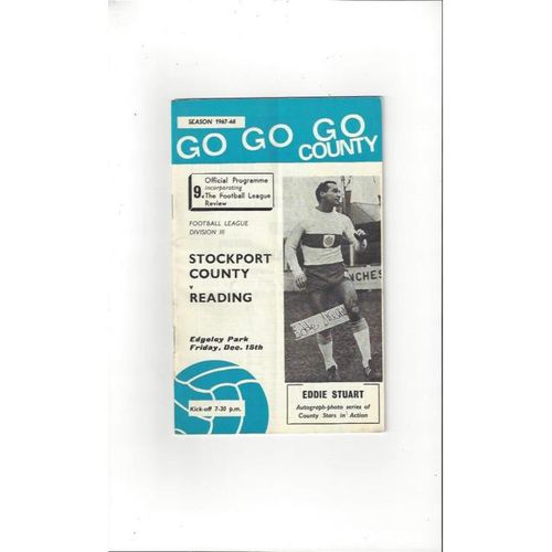 Stockport County Home Football Programmes