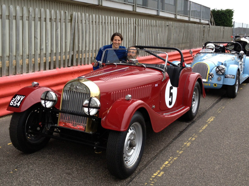 Morgan Race Preparation and Support: Historic Morgan Racing - Morgan +4