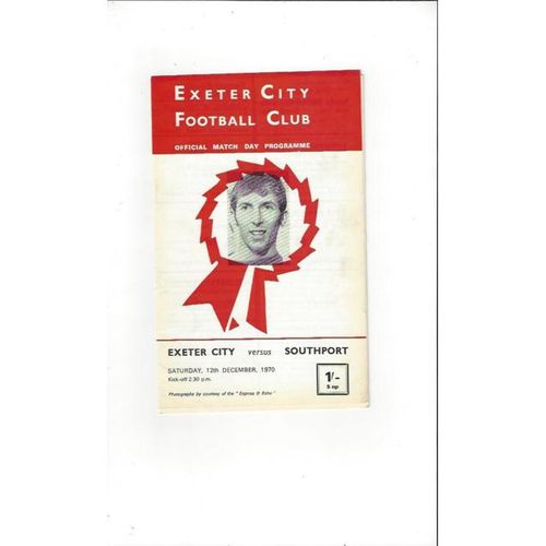 Exeter City Home Football Programmes