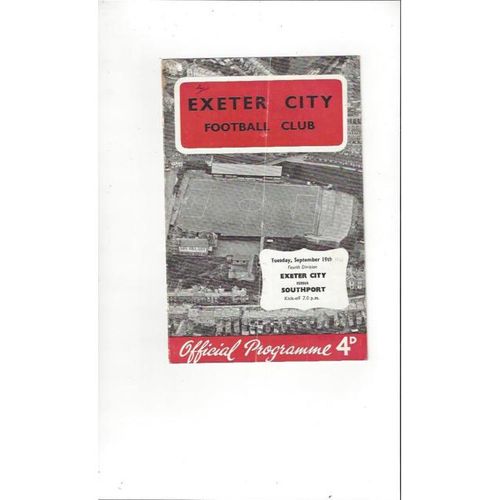 Exeter City Home Football Programmes