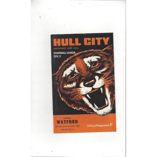 Watford Away Football Programmes