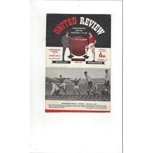 Manchester United Home Football Programmes