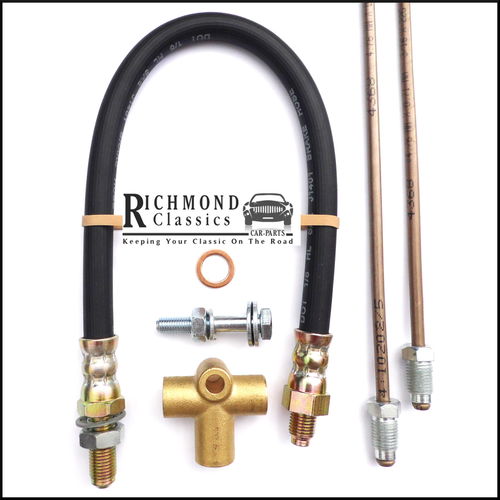 Rear Brake Line Components Kit for the MG Midget 1275 to 1500 - All Models