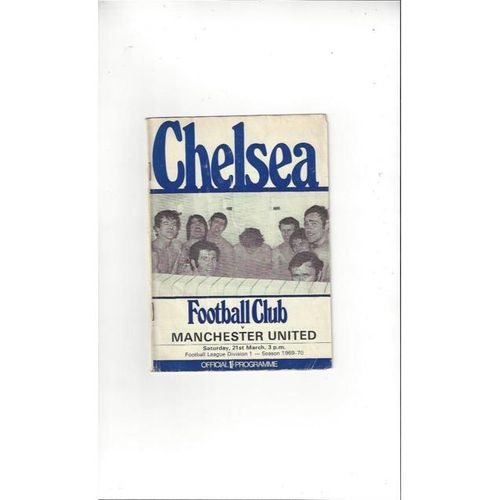 Chelsea Home Football Programmes