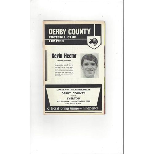 Everton Away Football Programmes