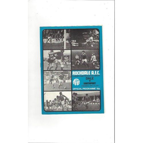 Rochdale Home Football Programmes