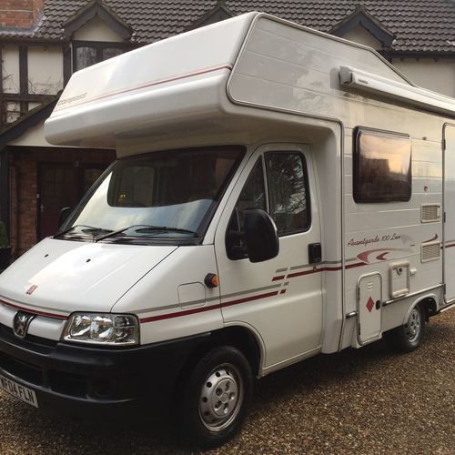 Elddis Compass Avantgarde 100 LUX - 2004 Model - 5 Berth Motorhome Peugeot Boxer