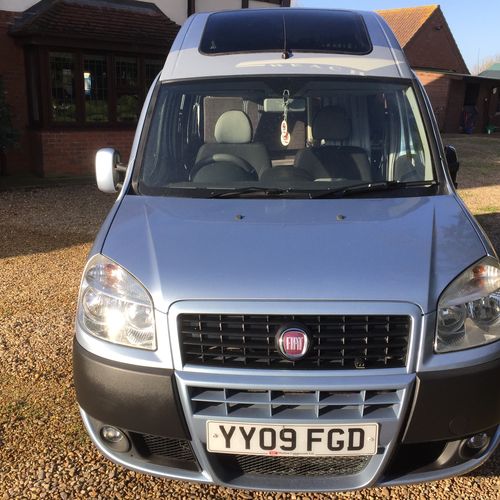 2009 (09)reg Fiat Doblo Dynamic Camper Van 2 Berth - 1.9 M-JET Diesel