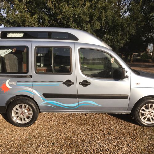 2009 (09)reg Fiat Doblo Dynamic Camper Van 2 Berth - 1.9 M-JET Diesel