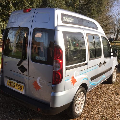 2009 (09)reg Fiat Doblo Dynamic Camper Van 2 Berth - 1.9 M-JET Diesel