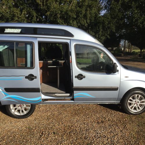 2009 (09)reg Fiat Doblo Dynamic Camper Van 2 Berth - 1.9 M-JET Diesel