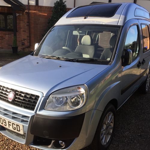 2009 (09)reg Fiat Doblo Dynamic Camper Van 2 Berth - 1.9 M-JET Diesel