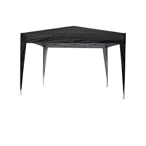 2m x 2m Gazebo Resistant Outdoor Garden Marquee Canopy (Black)