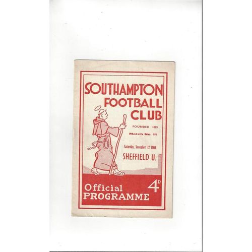 Sheffield United Away Football Programmes