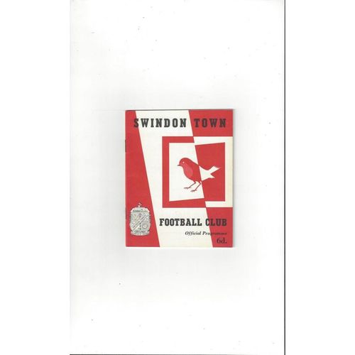 Swindon Town Home Football Programmes