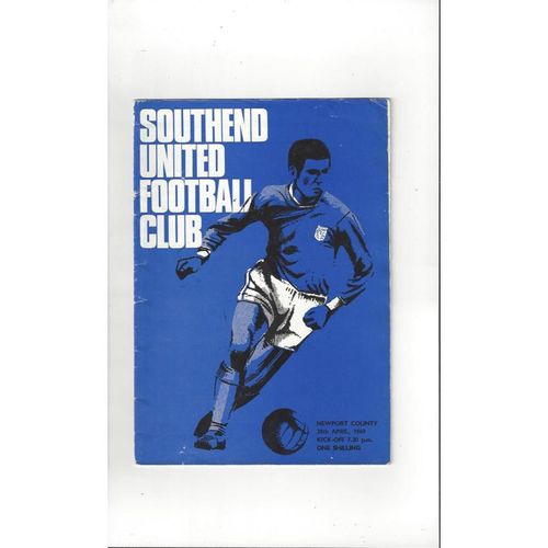 Southend United Home Football Programmes