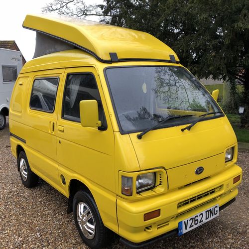 Devon Camper Van 2 Berth - Daihatsu HiJetta 1999 (V)reg Yellow - Part Ex To Clear