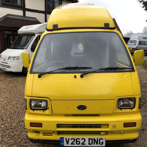 Devon Camper Van 2 Berth - Daihatsu HiJetta 1999 (V)reg Yellow - Part Ex To Clear