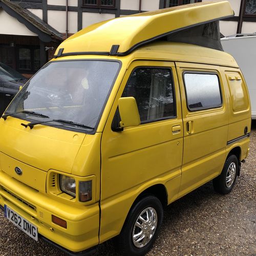 Devon Camper Van 2 Berth - Daihatsu HiJetta 1999 (V)reg Yellow - Part Ex To Clear