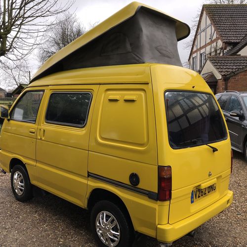 Devon Camper Van 2 Berth - Daihatsu HiJetta 1999 (V)reg Yellow - Part Ex To Clear